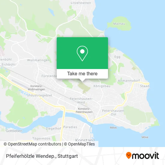 Карта Pfeiferhölzle Wendep.