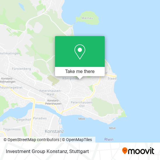 Карта Investment Group Konstanz