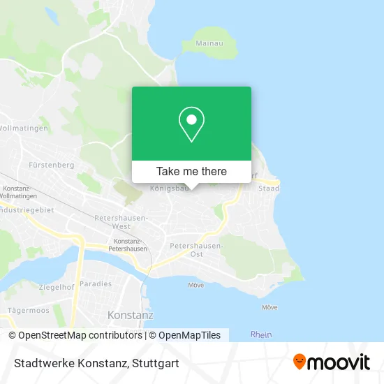 Карта Stadtwerke Konstanz