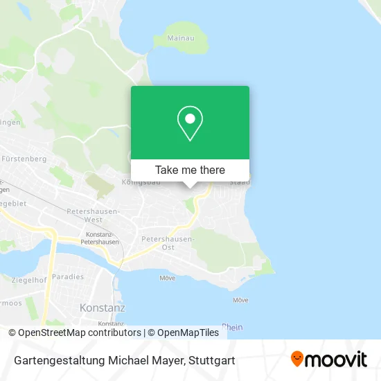 Карта Gartengestaltung Michael Mayer