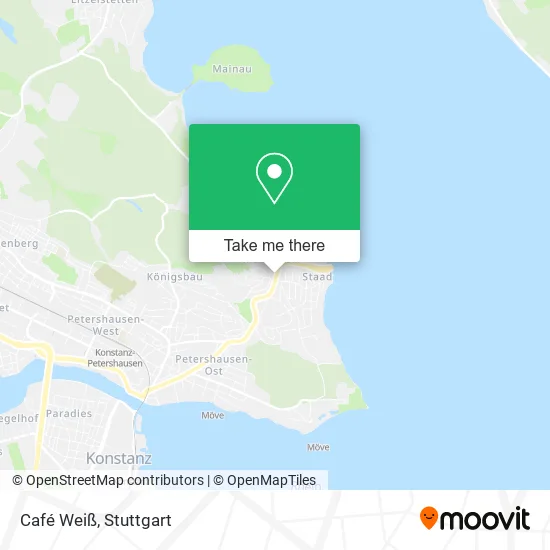 Карта Café Weiß