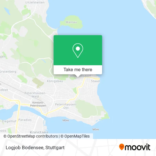 Карта Logjob Bodensee
