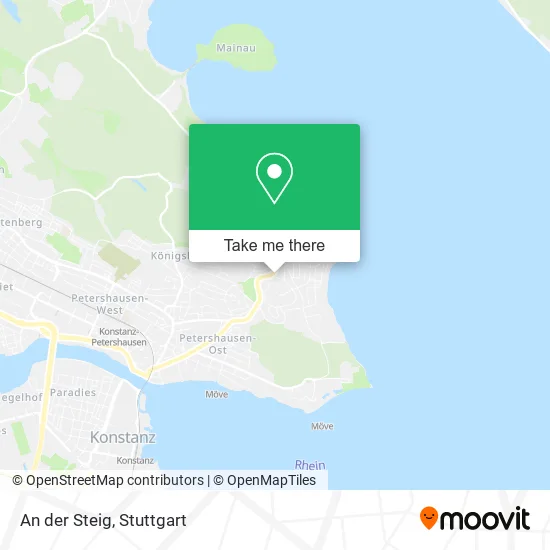 Карта An der Steig