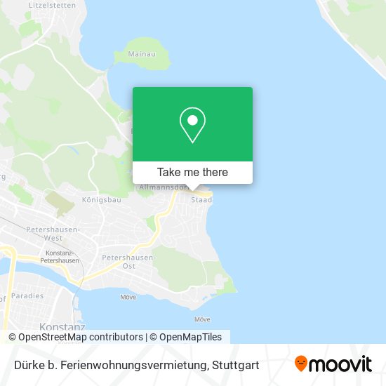 Dürke b. Ferienwohnungsvermietung map