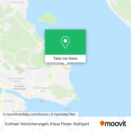 Карта Gothaer Versicherungen, Klaus Finzer