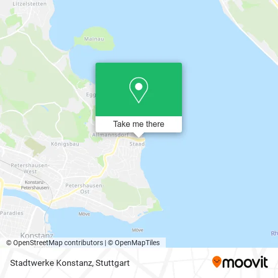 Карта Stadtwerke Konstanz