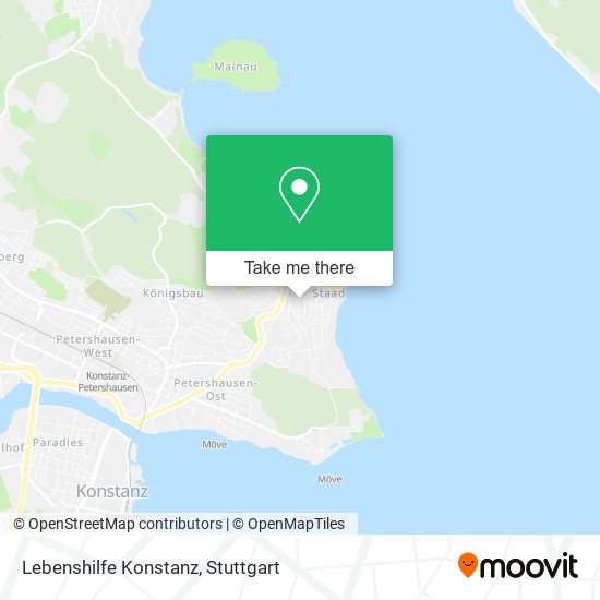 Lebenshilfe Konstanz map