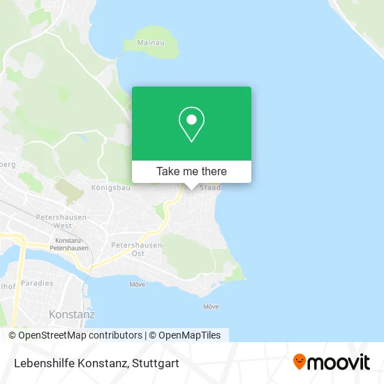 Карта Lebenshilfe Konstanz