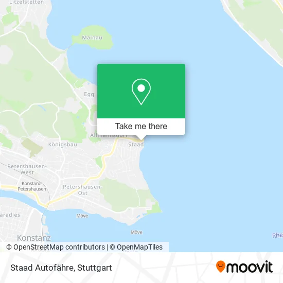 Staad Autofähre map