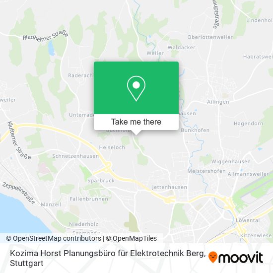 Kozima Horst Planungsbüro für Elektrotechnik Berg map