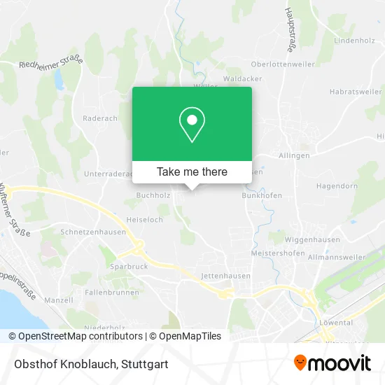 Карта Obsthof Knoblauch