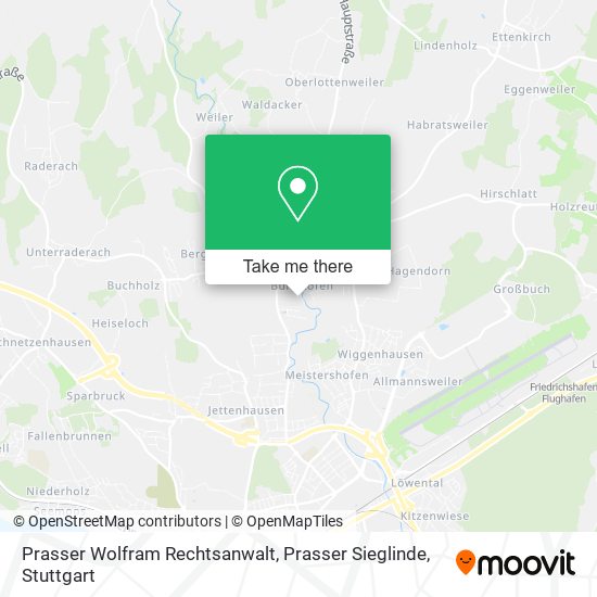 Prasser Wolfram Rechtsanwalt, Prasser Sieglinde map