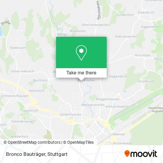 Bronco Bauträger map