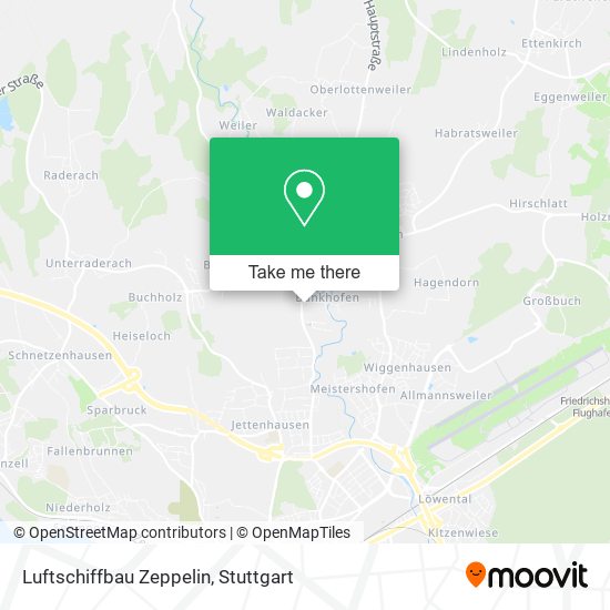 Карта Luftschiffbau Zeppelin