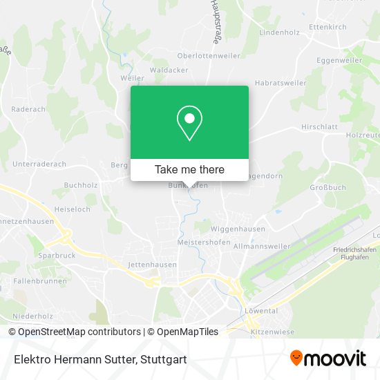 Elektro Hermann Sutter map