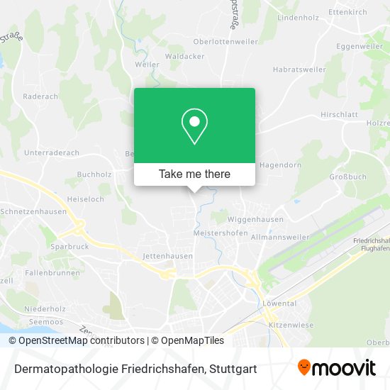 Карта Dermatopathologie Friedrichshafen