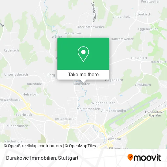 Карта Durakovic Immobilien