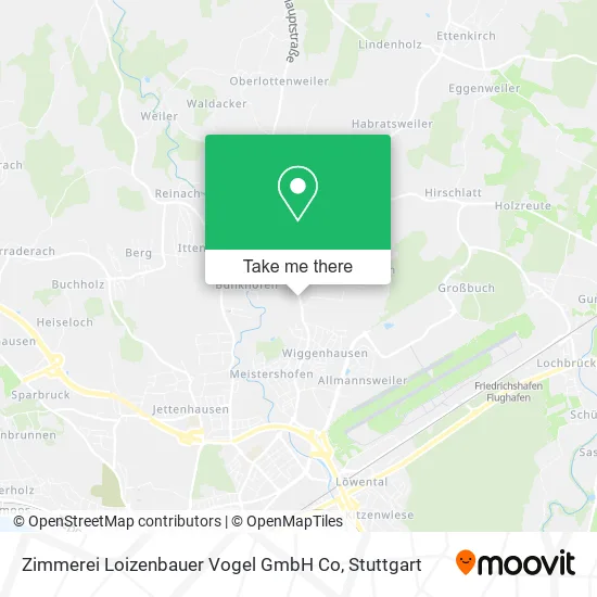 Карта Zimmerei Loizenbauer Vogel GmbH Co