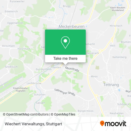 Wiechert Verwaltungs map