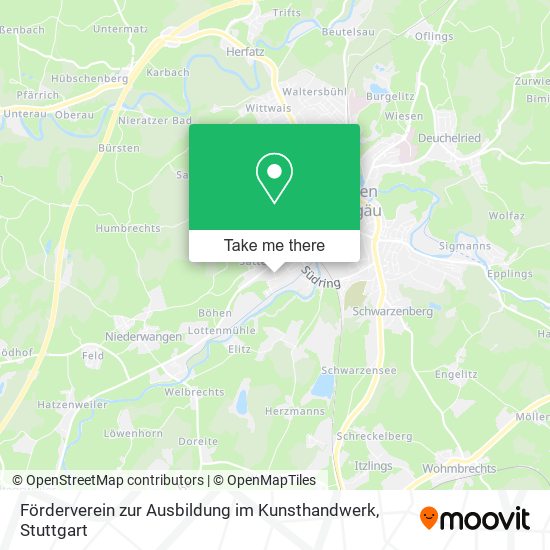 Förderverein zur Ausbildung im Kunsthandwerk map