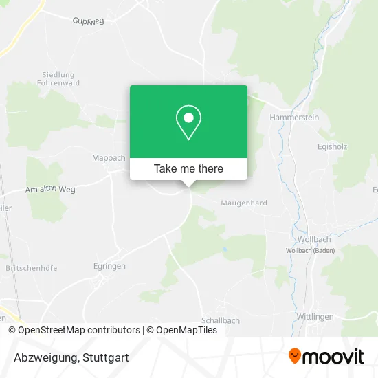Карта Abzweigung