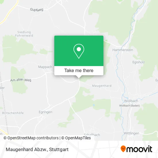 Карта Maugenhard Abzw.