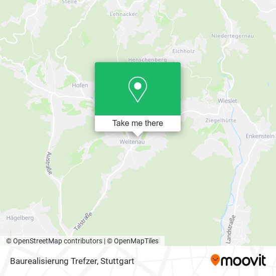 Baurealisierung Trefzer map