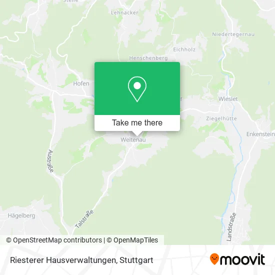 Riesterer Hausverwaltungen map