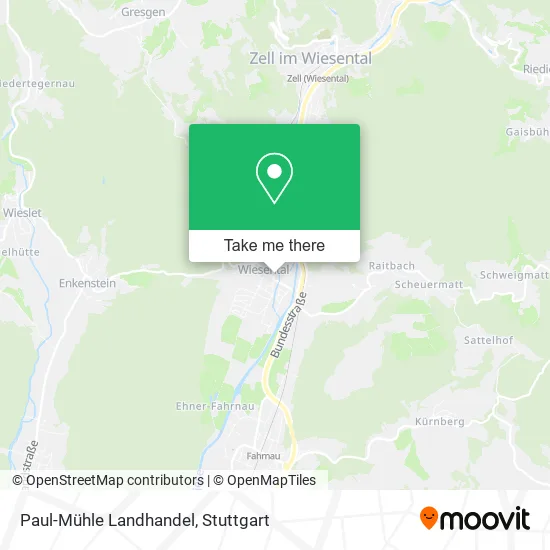 Карта Paul-Mühle Landhandel