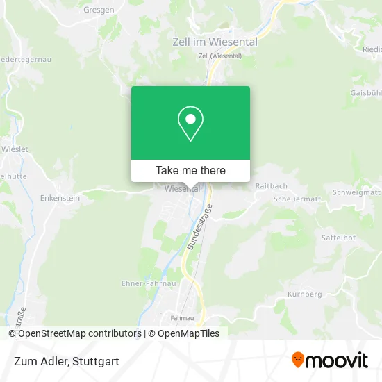 Карта Zum Adler