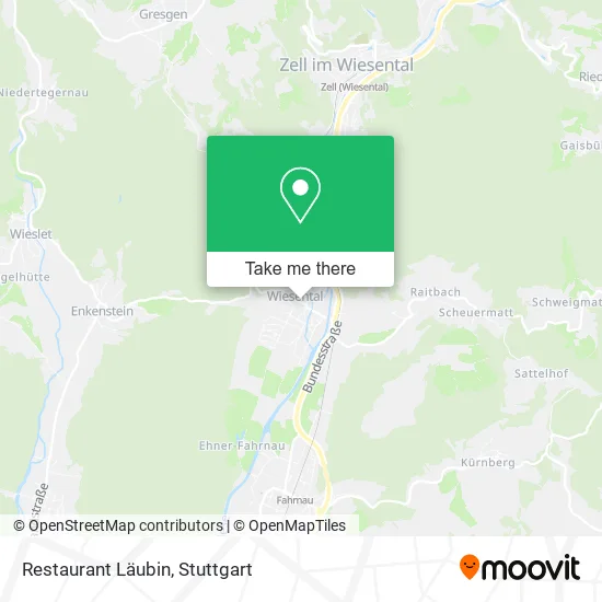 Карта Restaurant Läubin