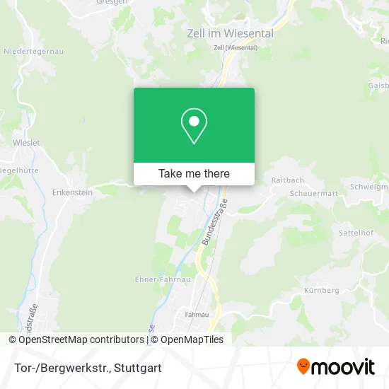 Карта Tor-/Bergwerkstr.