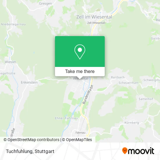Карта Tuchfuhlung