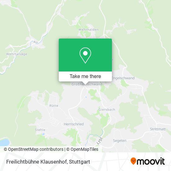 Freilichtbühne Klausenhof map