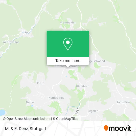 M. & E. Denz map