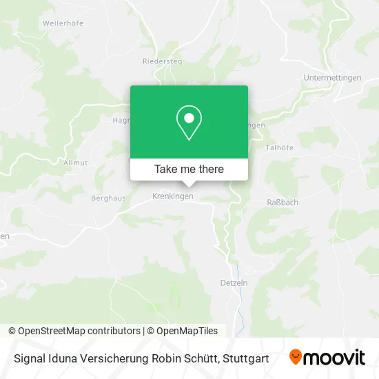 Карта Signal Iduna Versicherung Robin Schütt