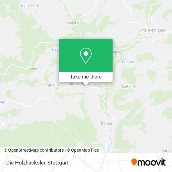 Карта Die Holzhäcksler