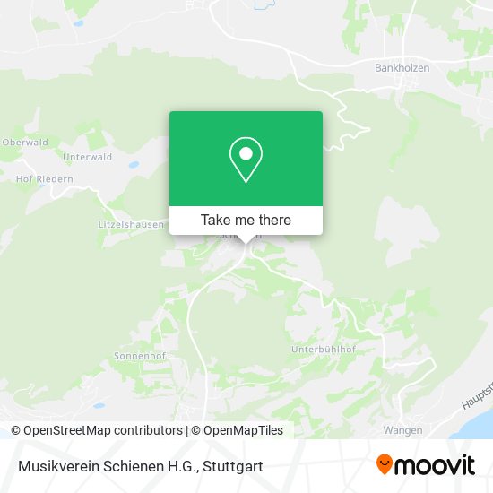 Musikverein Schienen H.G. map