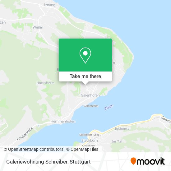 Galeriewohnung Schreiber map