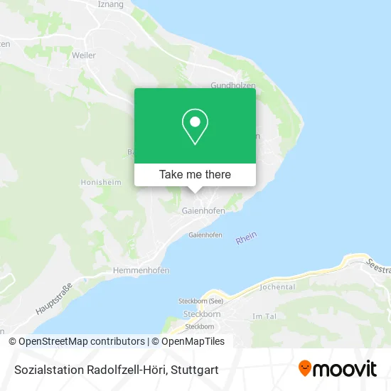 Карта Sozialstation Radolfzell-Höri