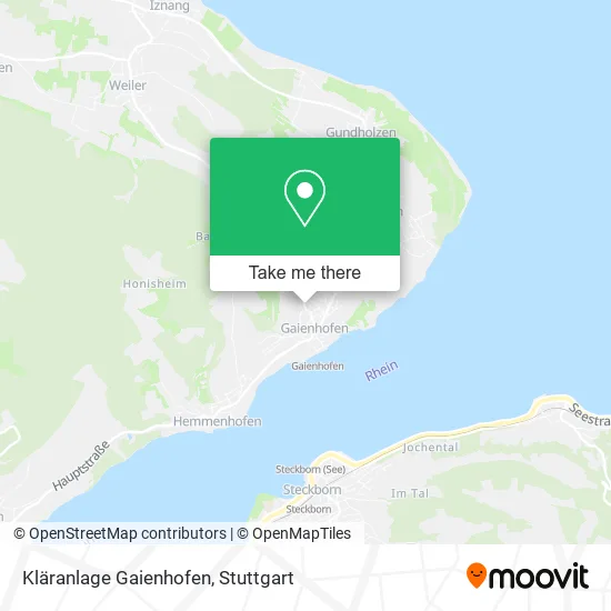 Карта Kläranlage Gaienhofen