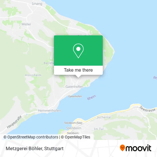 Карта Metzgerei Böhler