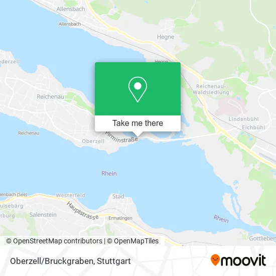 Карта Oberzell/Bruckgraben