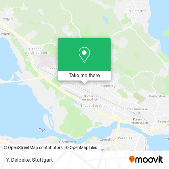 Карта Y. Delbeke