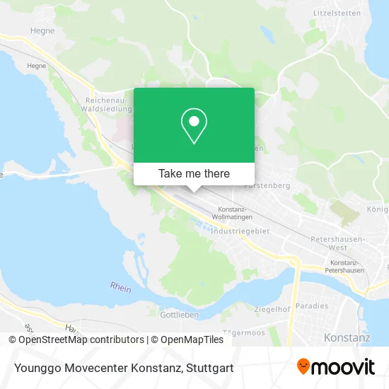 Карта Younggo Movecenter Konstanz