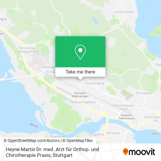 Карта Heyne Martin Dr. med. Arzt für Orthop. und Chirotherapie Praxis