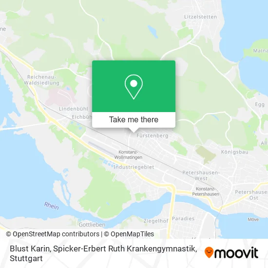 Карта Blust Karin, Spicker-Erbert Ruth Krankengymnastik