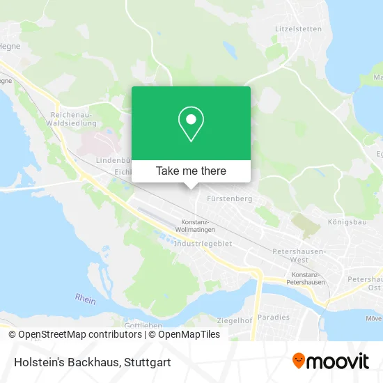 Карта Holstein's Backhaus