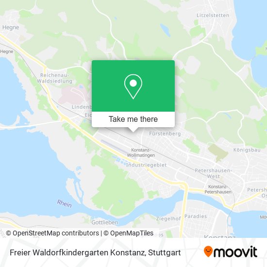 Freier Waldorfkindergarten Konstanz map