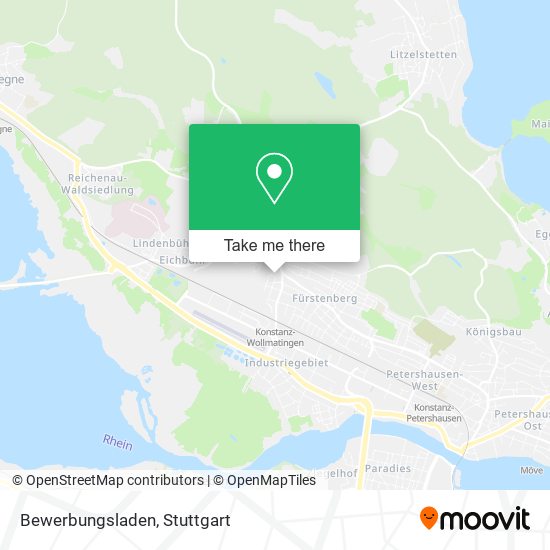 Bewerbungsladen map